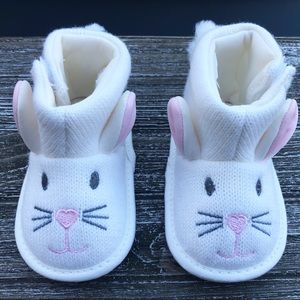 Baby bunny slippers